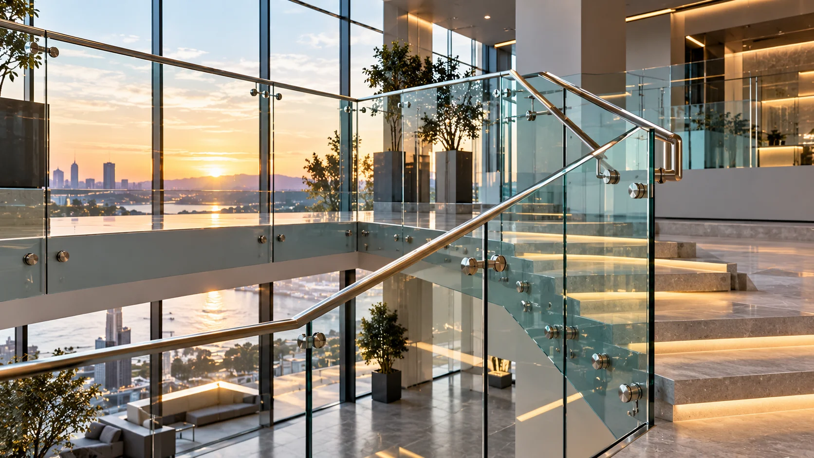 Korkuluk ve Railing Camı Tedariki