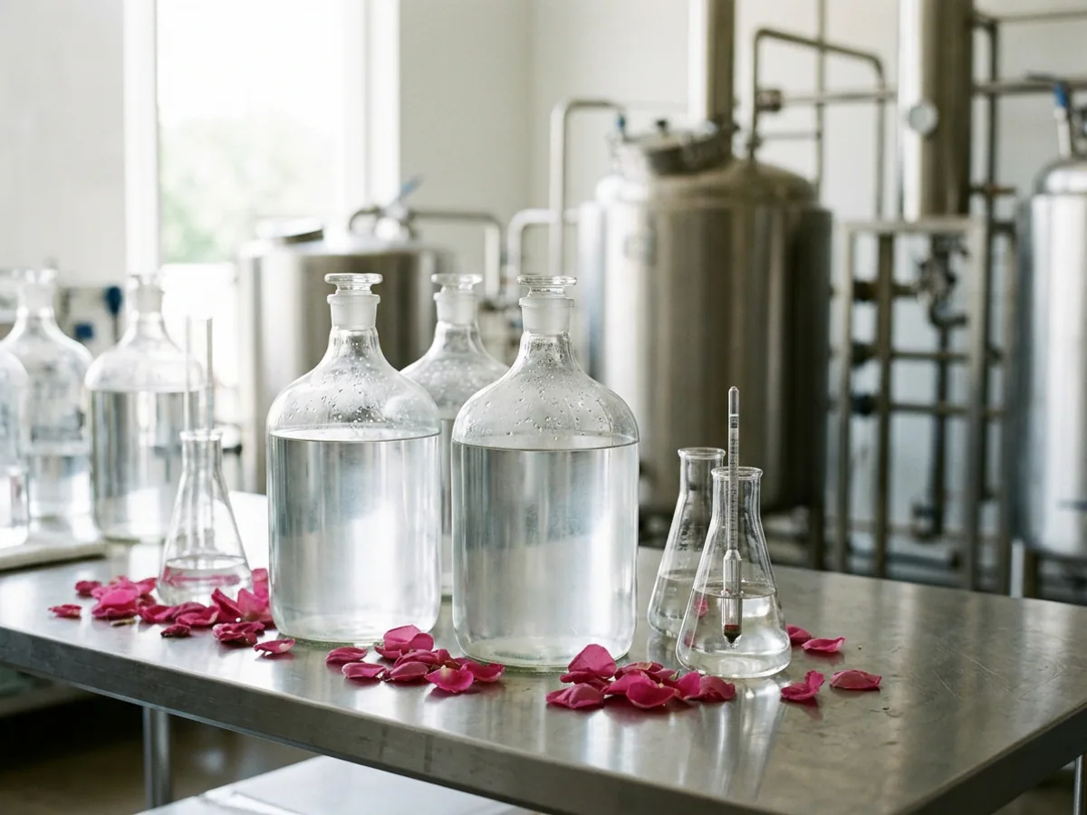 Gül Suyu ve Gül Hidrosolü (Rose Hydrosol) Tedariği