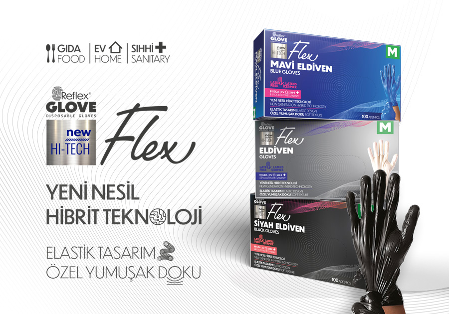 Găng tay Hybrid TPE FLEX Hi-Tech