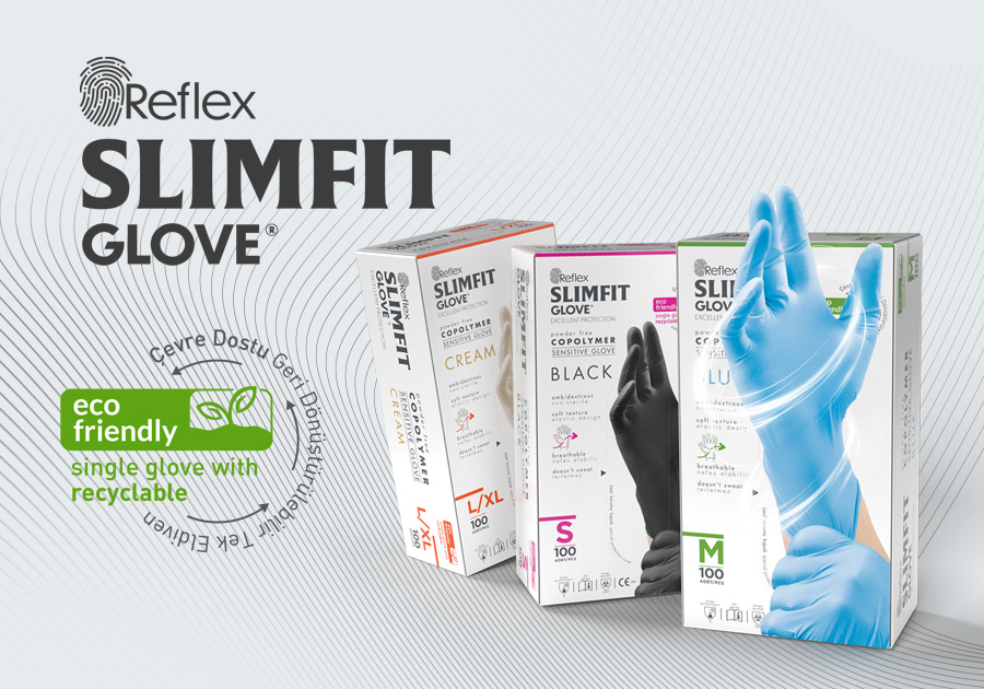 دستکش کوپلیمر حساس SLIMFIT